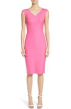 Women's Michael Kors Silk Blend Sheath Dress - Pink