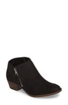 Women's Lucky Brand Brielley Perforated Bootie .5 M - Black