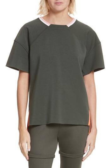 Women's Neverbefore Ringer Raglan Tee - Green