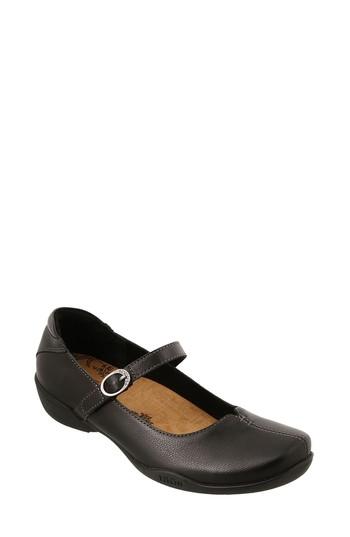 Women's Taos Ta Dah Mary Jane Flat .5 M - Black