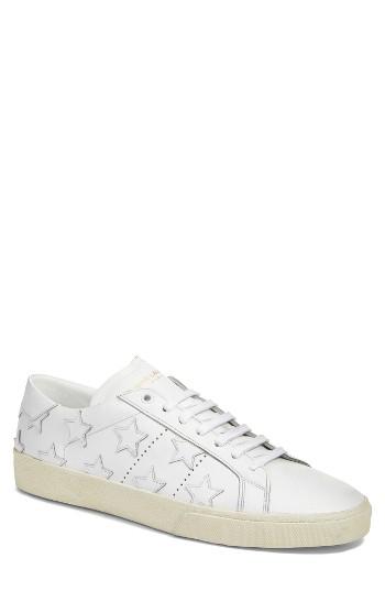 Men's Saint Laurent Star Low-top Sneaker Us / 41eu - White