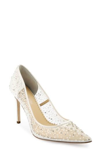 Women's Bella Belle Elsa Sequin Pump M - Ivory