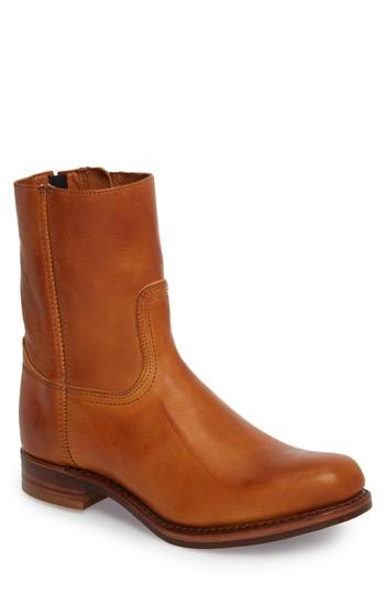 Men's Frye Campus Side Zip Boot M - Brown