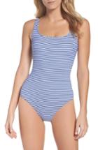 Women's Tommy Bahama Reversible One-piece Swimsuit - Blue