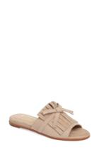 Women's Marc Fisher D Whitley Slide Sandal, Size 11 M - Beige