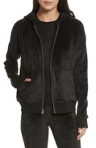 Women's Atm Anthony Thomas Melillo Velour Hoodie - Black