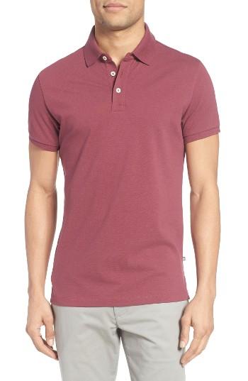 Men's Bonobos Pique Polo - Pink