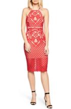 Women's Bardot Mila Lace Dress - Red
