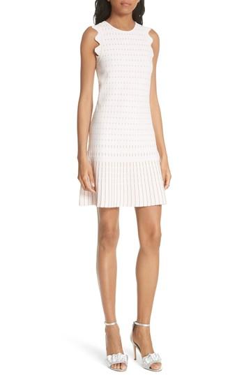 Women's Ted Baker London Flippy Metallic Jacquard Dress - Pink