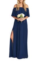 Women's Show Me Your Mumu Hacienda Convertible Gown X-large - Black