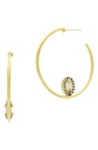 Women's Freida Rothman Imperial Hoop Earrings