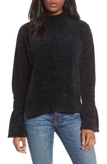 Women's Rdi Bell Cuff Sweater - Black