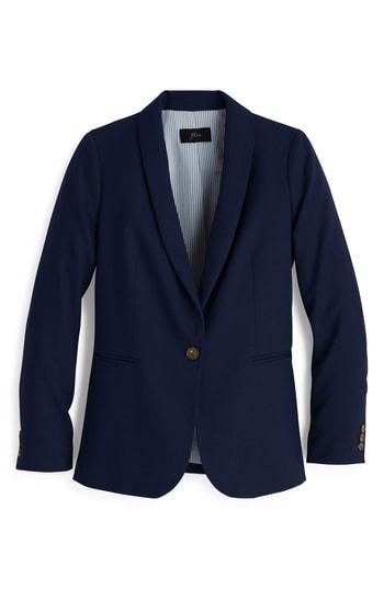 Women's J.crew Parke Blazer (similar To 16w) - Blue