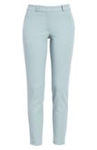 Women's Joseph New Eliston Gabardine Straight Leg Pants Us / 44 Fr - Blue