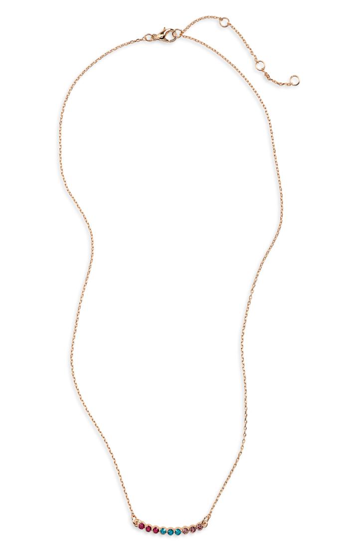Women's Bp. Crystal Curve Necklace