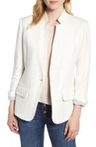 Women's Olivia Moon Cotton Blend Knit Blazer - Ivory