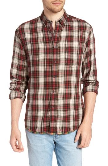 Men's Vintage 1946 Featherweight Twill Sport Shirt - Brown