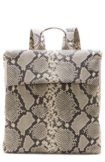Vince Camuto Tina Leather Backpack - Grey