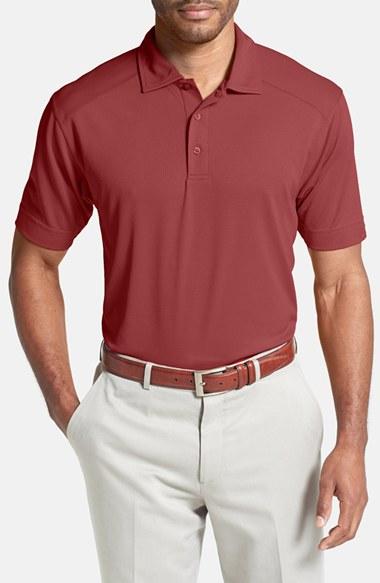 Men's Cutter & Buck 'genre' Drytec Moisture Wicking Polo, Size - Red (online Only)