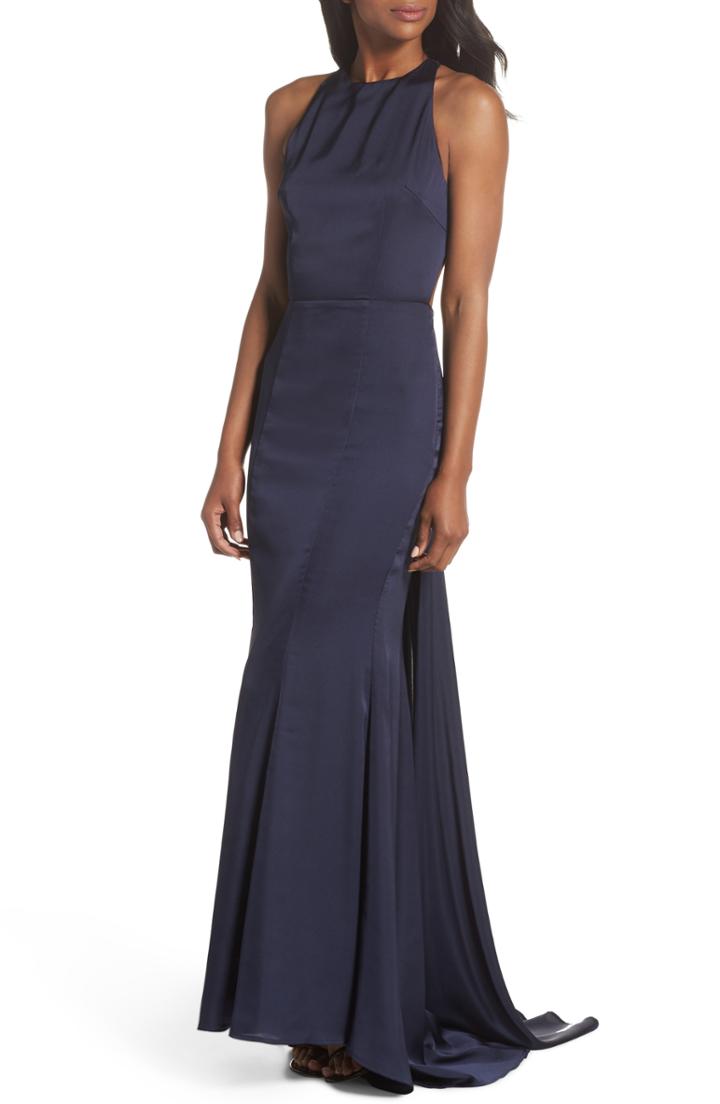 Women's Jarlo Blanche Open Back Gown