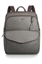 Tumi 'sinclair Harlow' Coated Canvas Laptop Backpack - Grey