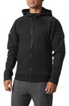 Men's Adidas Squad Id Zip Hoodie, Size - Black