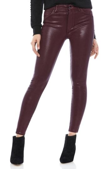 Women's Sam Edelman The Stiletto Coated High Rise Skinny Jeans