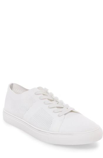 Men's Steve Madden Wexler Woven Sneaker .5 M - White