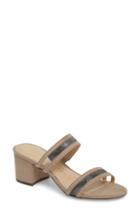 Women's Athena Alexander Zayden Double Band Sandal .5 M - Beige