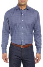 Men's Peter Millar Collection Starlight Fit Chambray Sport Shirt