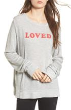 Women's Wildfox Loved Sweatshirt - Grey