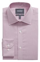 Men's Bonobos Stadon Slim Fit Dot Dress Shirt .5 33 - Pink