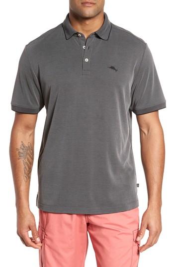 Men's Tommy Bahama Coastal Crest Polo, Size - Black