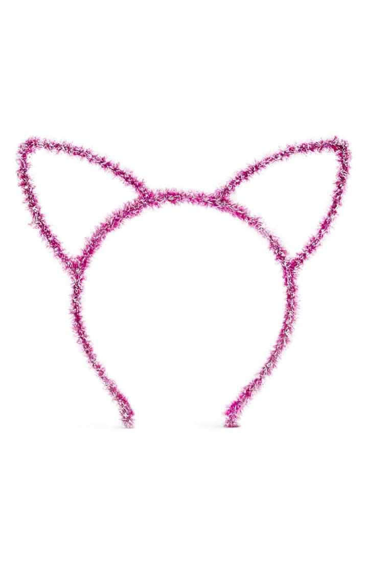 Topshop Tinsel Cat Ear Headband