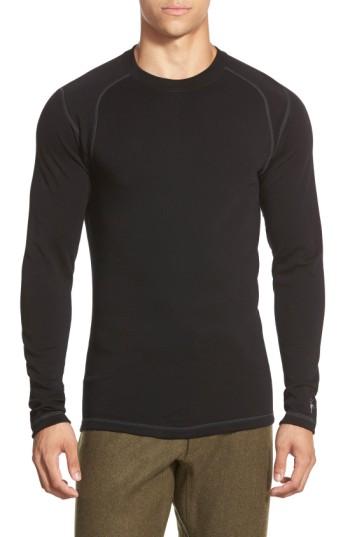 Men's Smartwool Merino 250 Base Layer Crewneck T-shirt - Black