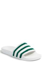 Women's Adidas Adilette Slide Sandal M - White