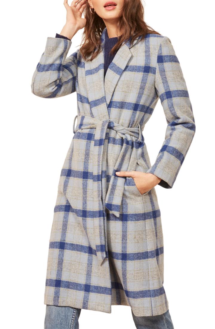 Women's Reformation Barton Wool Blend Coat