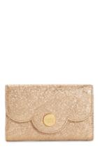 Women's See By Chloe Polina Metallic Leather Mini Wallet -