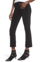 Women's Hudson Jeans Brix High Waist Crop Bootcut Jeans - Black