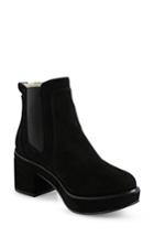 Women's Klik Darli Platform Chelsea Boot M - Black