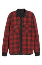 Men's Diesel D-wear-c Reversible Shirt Jacket - Red