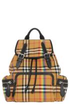 Burberry Medium Rucksack Vintage Check Cotton Backpack -
