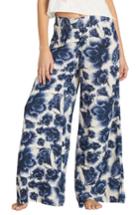 Women's Billabong Midnight Kiss Floral Print Pants - Blue