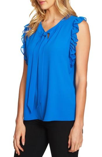 Women's Cece Ruffle Cap Sleeve Top