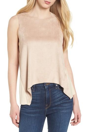 Women's Bishop + Young Paulina Shark Bite Tank - Pink