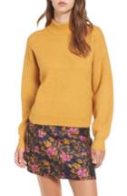 Women's Leith Cozy Ribbed Pullover, Size - Yellow