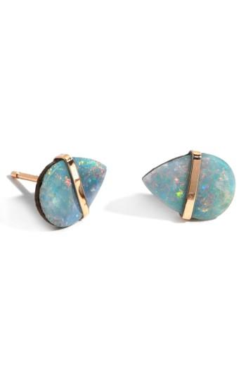 Women's Melissa Joy Manning Semiprecious Stone Stud Earrings