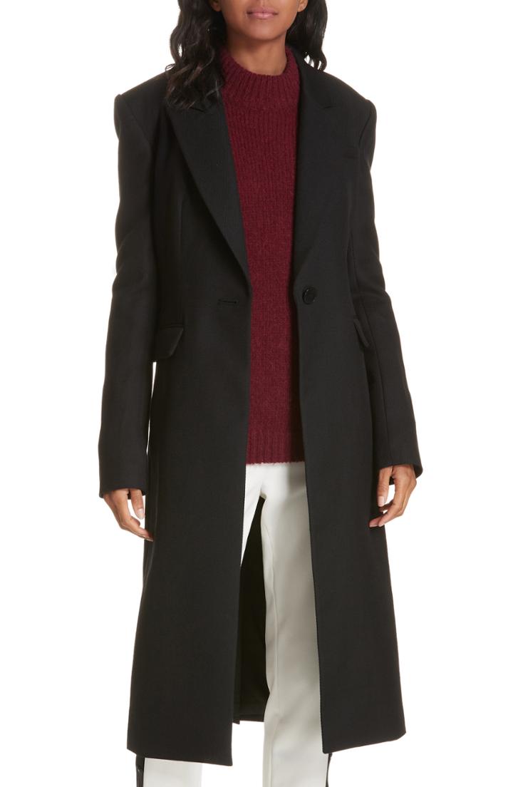 Women's Tibi Luxe Tuxedo Coat