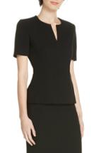 Women's Boss Irera Ponte Top - Black