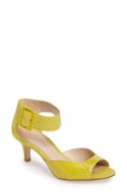 Women's Pelle Moda 'berlin' Sandal .5 M - Yellow
